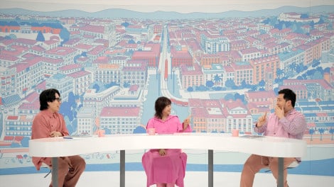 Netflix�V���[�Y�w�I�t���C�����u�x�i2��18���z�M�X�^�[�g�j�X�^�W�IMC�̏��򍡓��q�i�����j�A�ߘa���}���i����ǂ���܁A����P�����j 