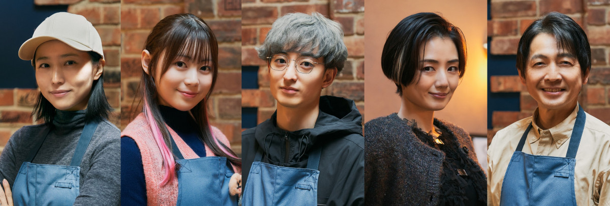 ★やぶさかではございません\"アサガオ\"受注販売エプロン 松村沙友理 駒木根葵汰★ 主演：松村沙友理 × 共演：駒木根葵汰“相思相愛”溺愛胸キュンラブ