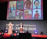 �wHOT PEPPER Beauty AWARD 2025�x�ɏo�Ȃ����i������j��h���ށA�L���^���[�B�iC�jORICON NewS inc. 