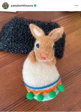 �u3�����[�N�V���b�v��Easter bunny ���܂��v�r�уt�F���g�A�[�g���I�������Y���q (�ʐ^�̓C���X�^�O���� @yasukomitsuura ���) 