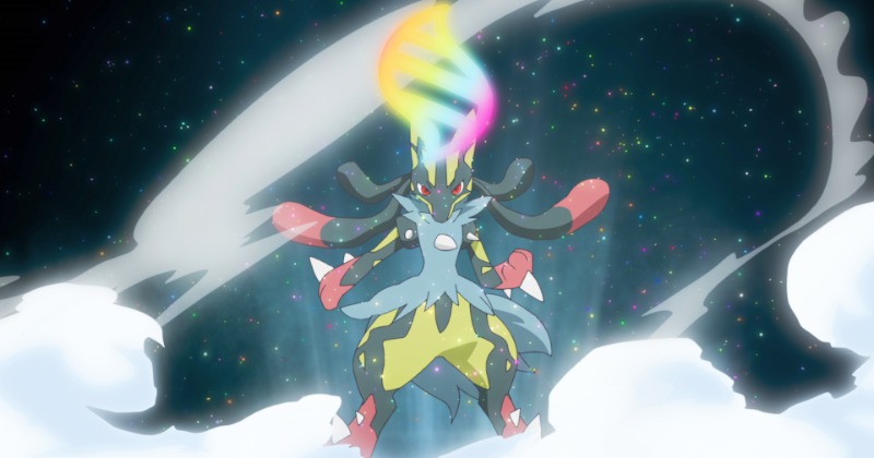ポケモン』物語クライマックスへ 白いジガルデと戦闘