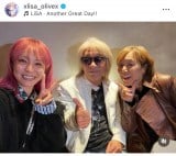 B'z���{�F�O�����䂩����Ƃ́g3�V���b�g�h�����J����LiSA�i�ʐ^�̓C���X�^�O�������j 