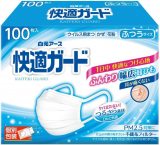 �w���K�K�[�h �}�X�N �ӂ��T�C�Y 100���� � �s�D�z �������₷�� �����ɂ��Ȃ�Ȃ� �ԕ��΍� �E�C���X�΍� �yAmazon.co.jp����z�x�iAmazon�o�T�j 