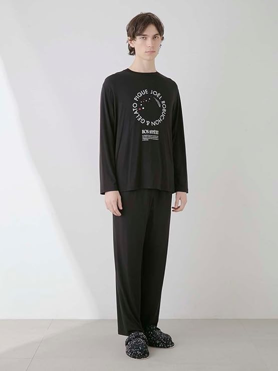 JOEL ROBUCHONワンポイントロゴロングTシャツ,ズボンセットタグ付き￼ gelato pique（ジェラートピケ）の「【JOEL ROBUCHON】ワン
