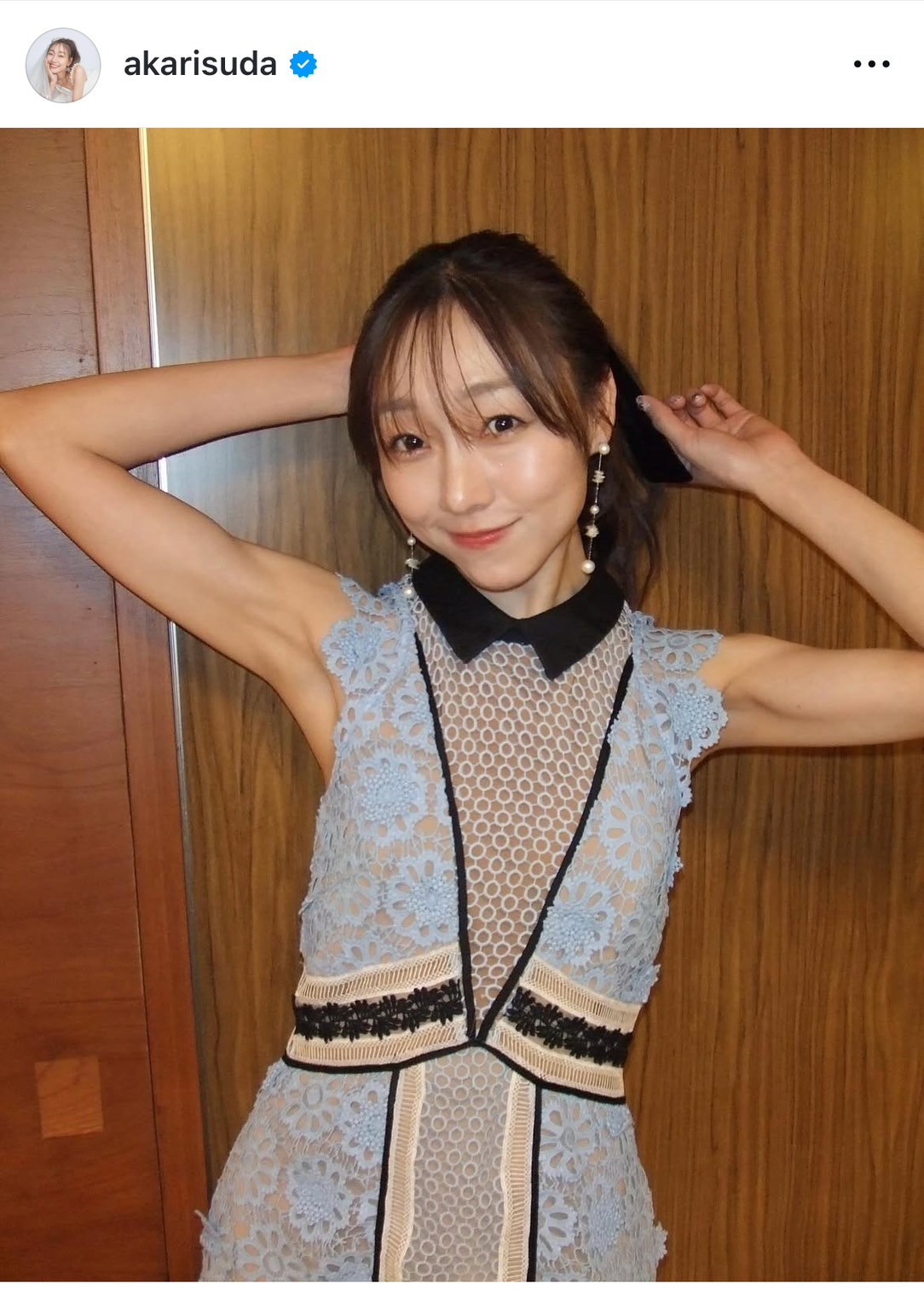 肌と布の境目がわからない」須田亜香里、肌見せ衣装姿に「ドキドキし