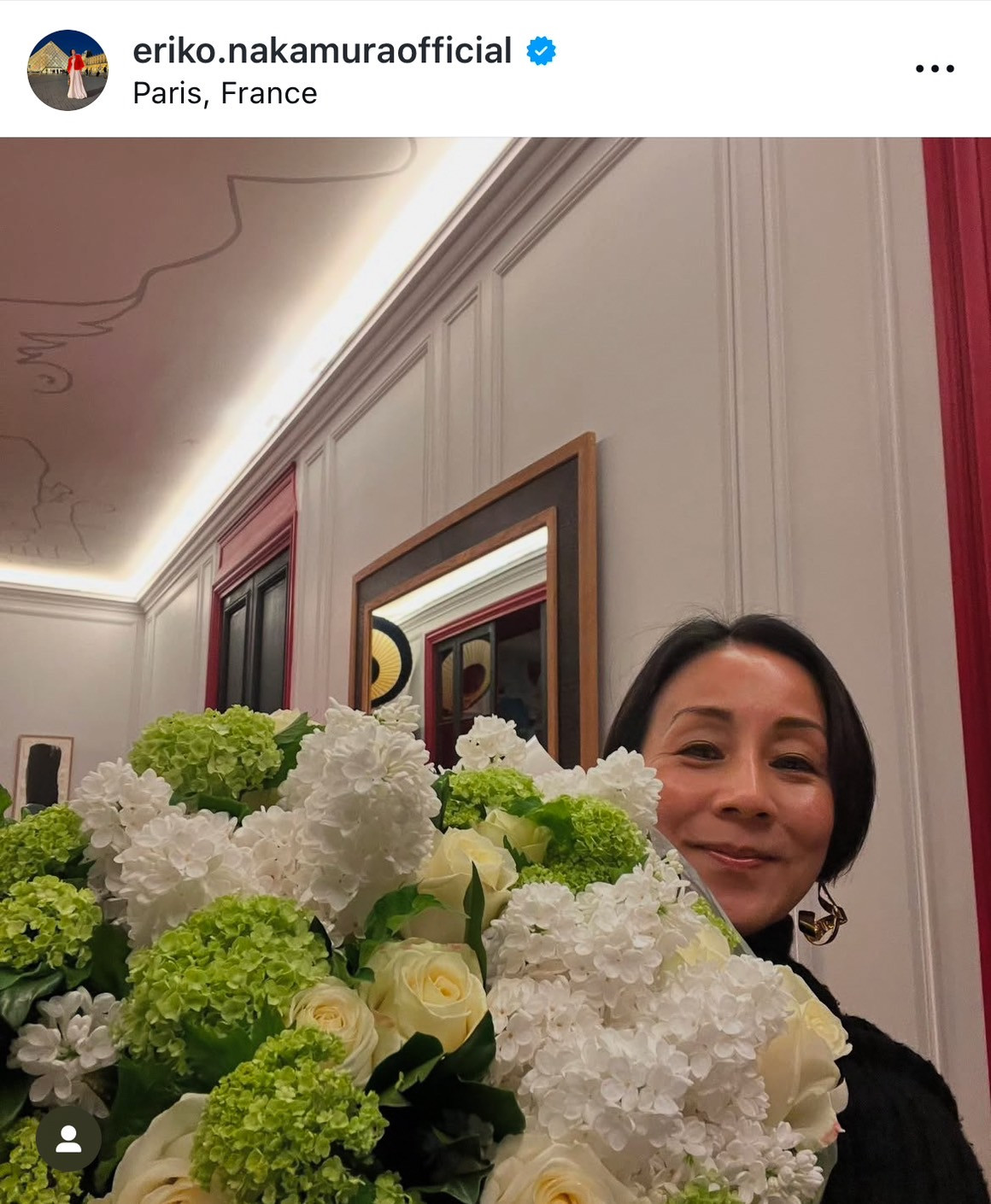 中村江里子、同じ誕生日の夫と“顔出し”2ショット「夫54歳、私56歳