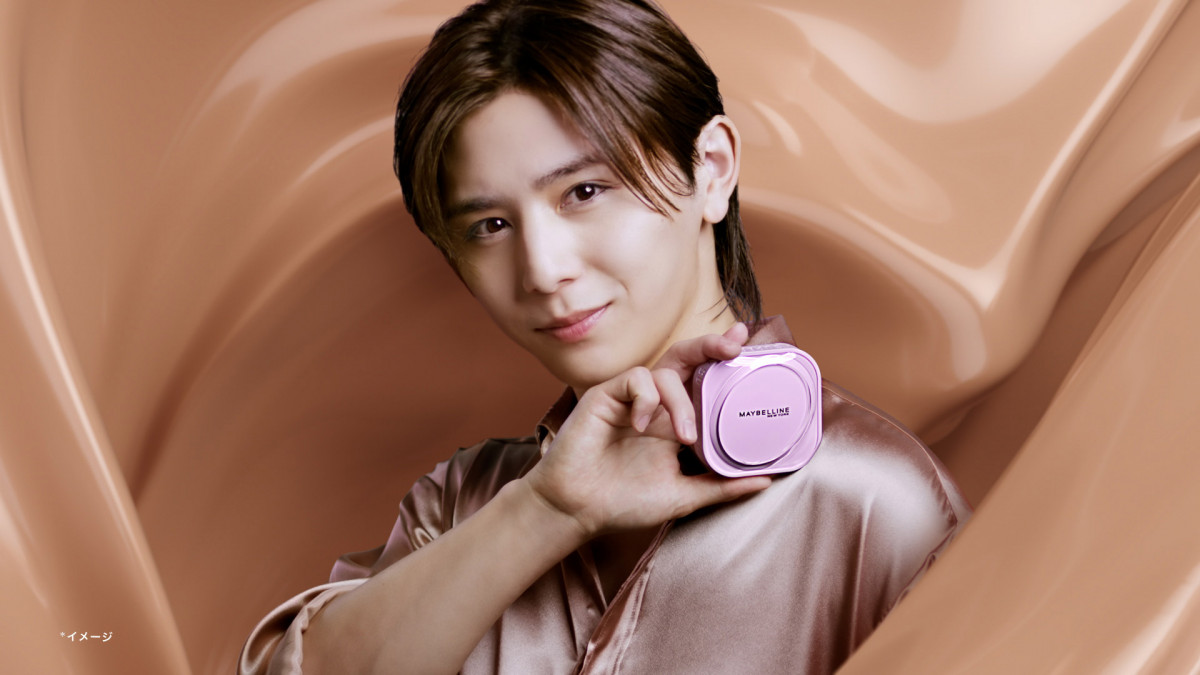 【刻印付き】MAYBELLINE クリームパクトファンデ 山田涼介　N10 9g 山田涼介、メイベリン・ファンデーションのアンバサダー就任 新CMで隙