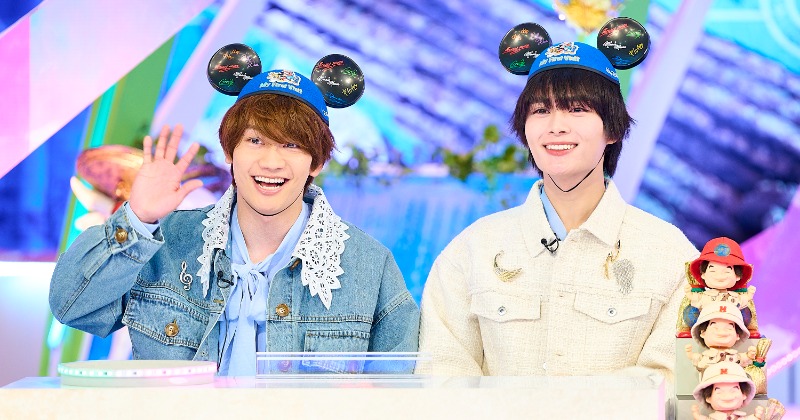 なにわ男子、香港ディズニーでテンションが最高潮に 大西流星&藤原丈一郎が振り返る「コメント力のない風間くん×7でした」