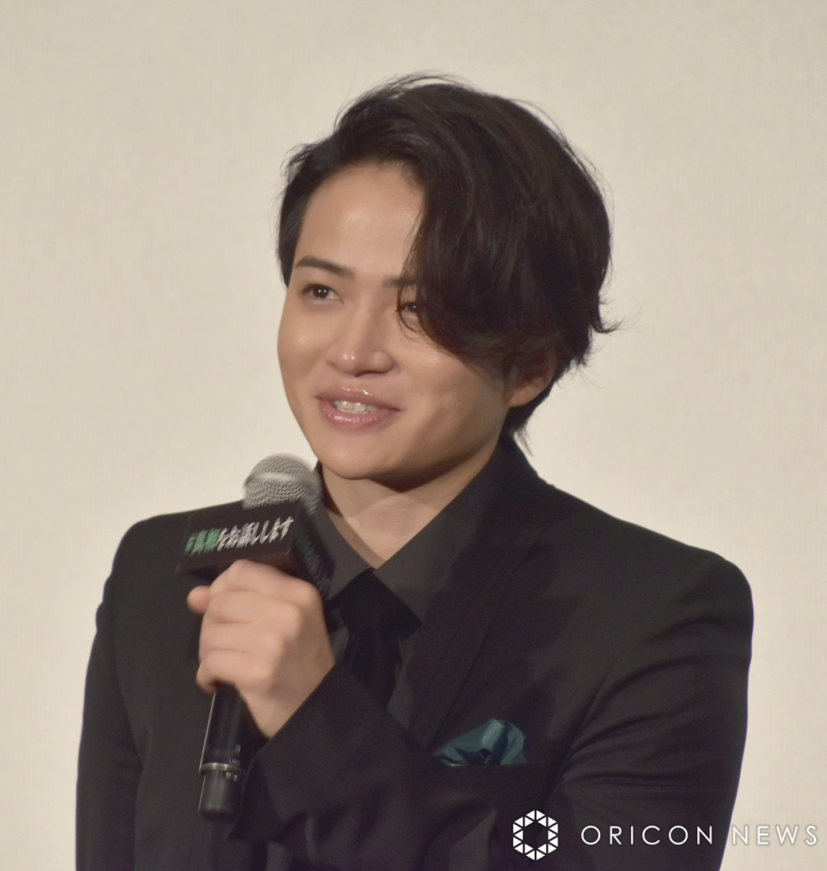 『＃真相をお話しします』イベント完成披露舞台あいさつに出席したtimelesz・菊池風磨 （C）ORICON NewS inc. 