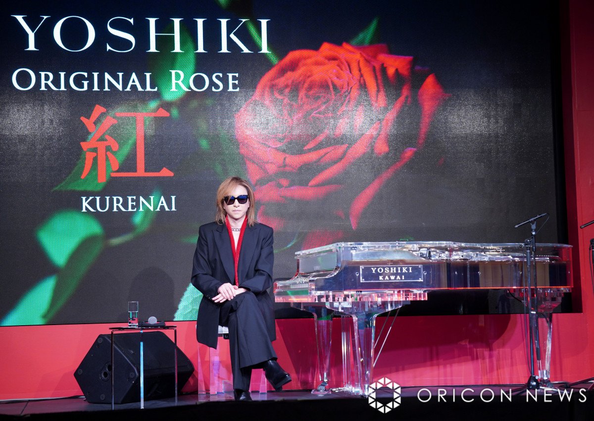 wYOSHIKIv~AfBi[V[x\JÂYOSHIKI (C)ORICON NewS inc. 