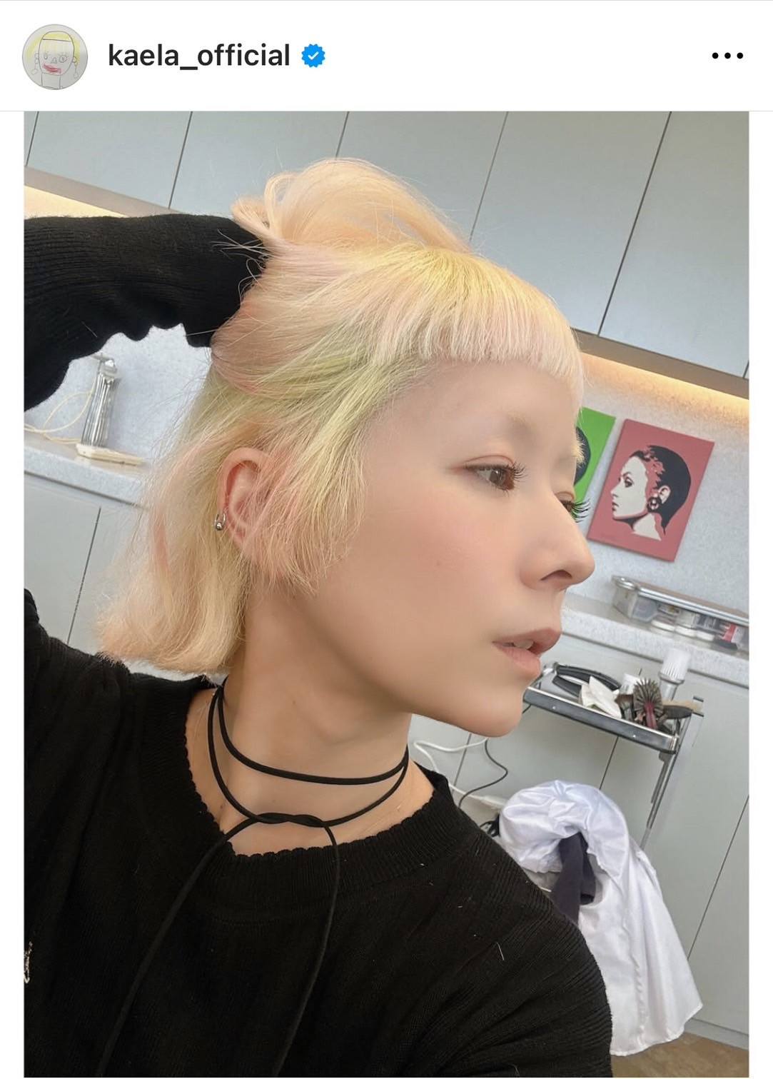 ؑJG uNEW HAIRv(ʐ^̓CX^O @kaela_official ) 