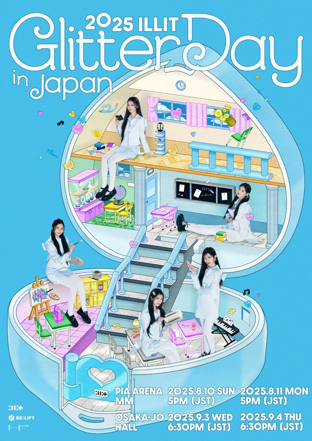 t@RT[gw2025 ILLIT GLITTER DAY IN JAPANxL[rWA 