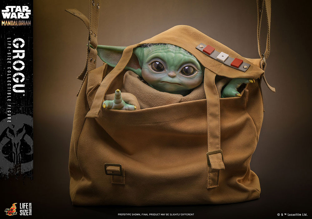 画像・写真 | バッグに入れて連れて歩ける実物大のグローグー 画像・写真 | バッグに入れて連れて歩ける実物大のグローグー