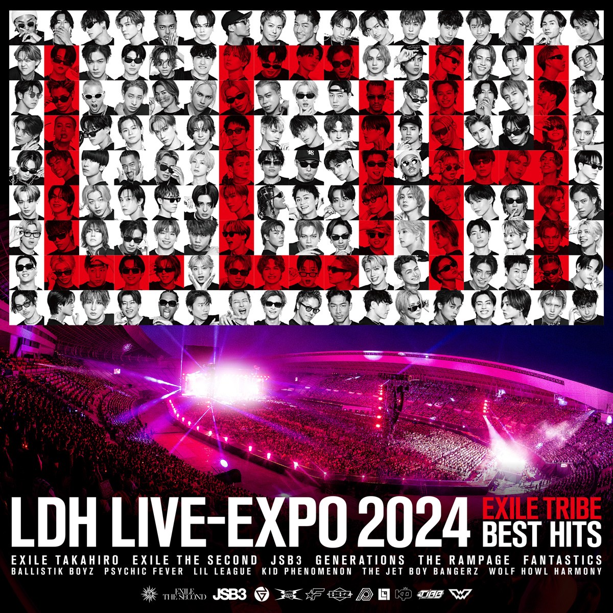 EXILE TRIBEwLDH LIVE-EXPO 2024 -EXILE TRIBE BEST HITS-x(rhythm zone/2025N319) 