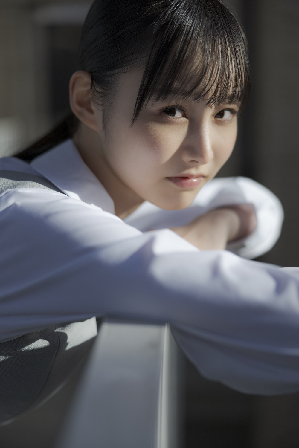 日向坂46 五期生お披露目制服 生写真 直筆サイン高井俐香