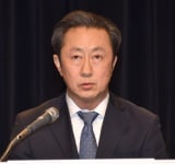 �w��O�҈ψ����蒲���񍐉�x�ɏo�Ȃ����|���N��(C)ORICON NewS inc. 