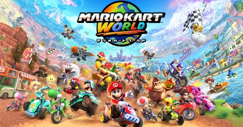 マリオカート』新作発表で6月5日発売 『マリオカート ワールド