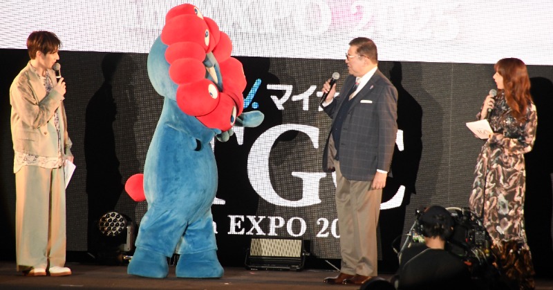 【TCG大阪】石破茂首相、大阪・関西万博会場にサプライズ登場でどよめき「テレビで見るより怖くない」