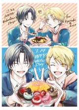 Kis-My-Ft2�E�{�c�r�ƃf�r���[��w���E�̃����f�B�x�R�~�J���C�Y �z���C�g�f�[�C���X�g(C)Toshiya Miyata/KADOKAWA(C)Iqura Sugimoto/KADOKAWA 