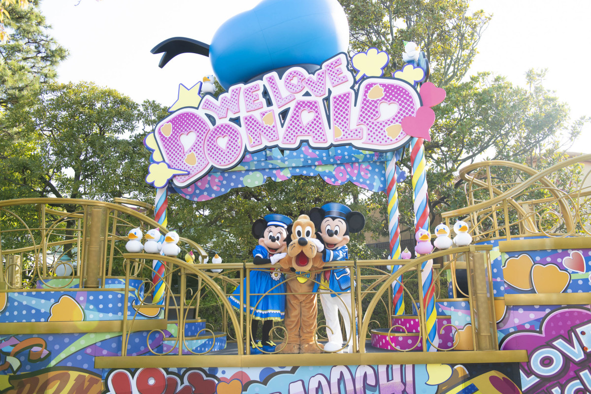 ドナルド大 ºoº TDL 東京ディズニーランド ドナルドのクワッキー・ダック
