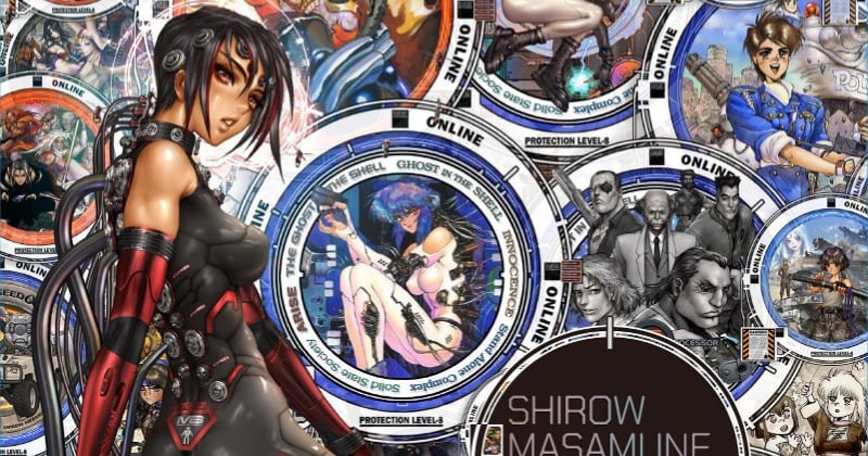 アップルシード』『攻殻機動隊』 士郎正宗展、公式原画集の収録 アップルシード』『攻殻機動隊』 士郎正宗展、公式原画集の収録