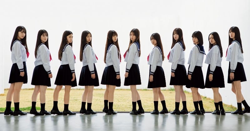 乃木坂46・6期生11人『ヤンジャン』で25P大特集 圧倒的な清楚感