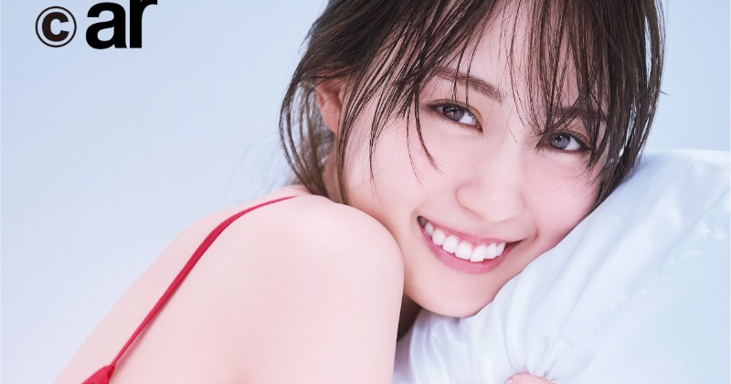 乃木坂46賀喜遥香、“ピュア感”満載な上目遣い “アイドル人生で初挑戦