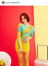 ���сu�g�b�v�X�͌�낪�傫���J���Ăď����炵���f�U�C���ɂȂ��Ă�񂾂��ǉ����������Ȃ��f�U�C���ɂȂ��Ă��āA�M���U�[�ŃV���G�b�g���ς�邩��y����łˁv(�ʐ^�̓C���X�^�O���� @ourin_ringoooo ���) 