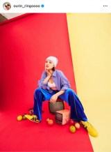 ���сu�Ìy�ق̂т����肵�����Ɏg���w�킢�́x���猈�߂��u�����h�l�[���A�X�������Ղ�܂����A�C�e�����������񂾂�v(�ʐ^�̓C���X�^�O���� @ourin_ringoooo ���) 