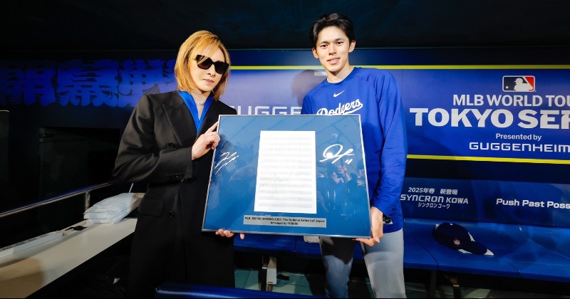 佐々木朗希投手＃11ドジャース直筆KANJIサインMLBオフィシャル