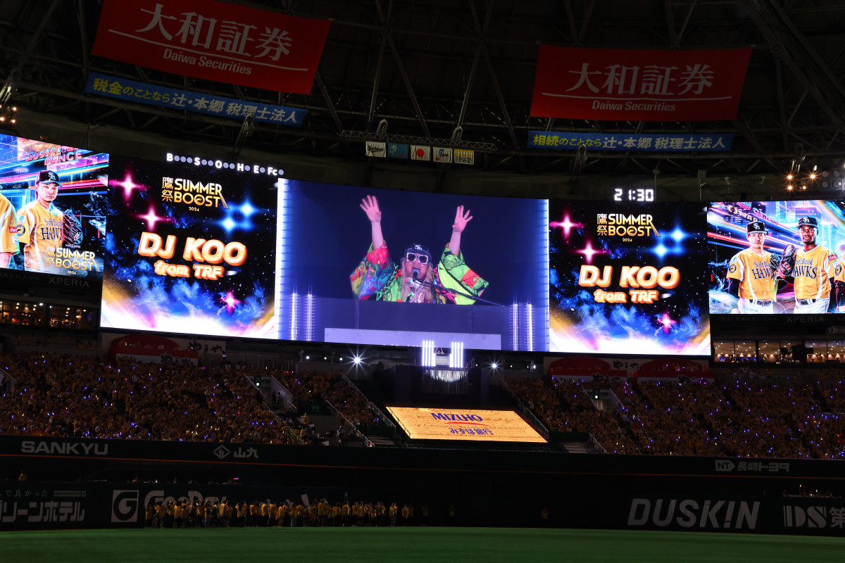 DJ KOO、今年もソフトバンク『鷹祭 SUMMER BOOST 2025』に登場
