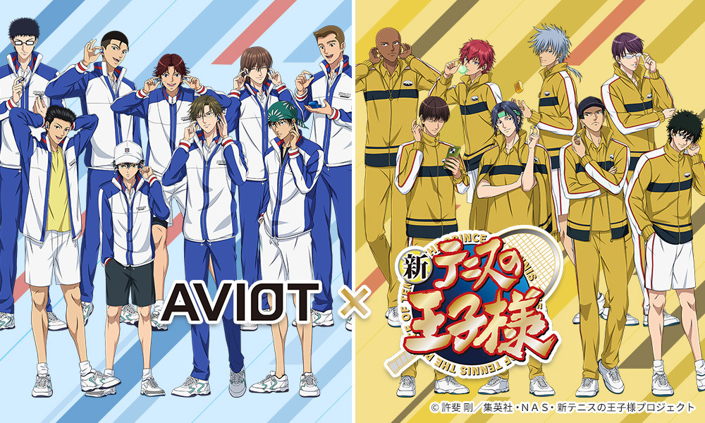 AVIOT ×『新テニスの王子様』コラボ完全ワイヤレスイヤホンが