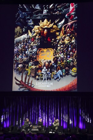 スターウォーズ ルーカスフィルムアニメーション 20周年ポスター
