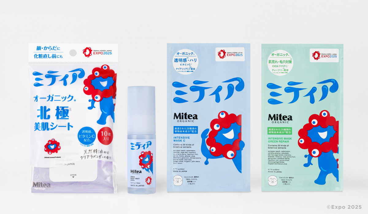 gelato pique／Mitea ORGANIC】大阪・関西万博公式キャラクター