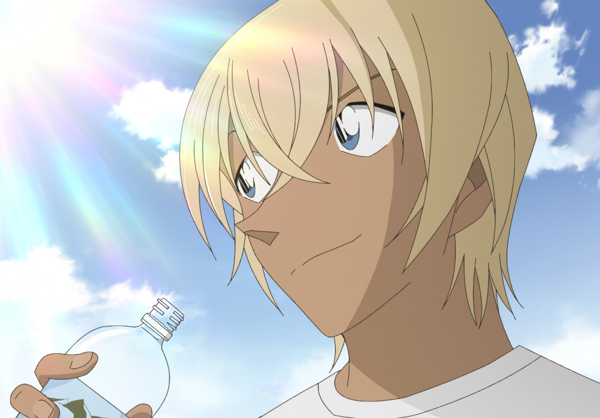 名探偵コナン　安室透　青山剛昌ふるさと館　チェキ コナン』安室透、マクドナルドでバイト？ 新ビジュアル公開「スマイル