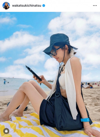 画像・写真 | 若槻千夏、水着姿でハワイ満喫「スタイル抜群で可愛い