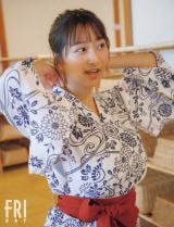 25���������́wFRIDAY�x(�u�k��)�ɓo�ꂵ���|���˓�(�B�e:�e�n�׋v) 