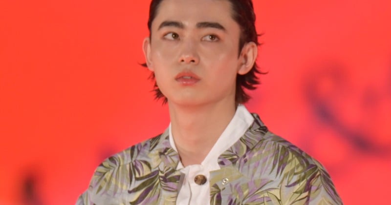 【ガルアワ】豊田裕大、クールなまなざしでランウェイ支配 客席から大歓声
