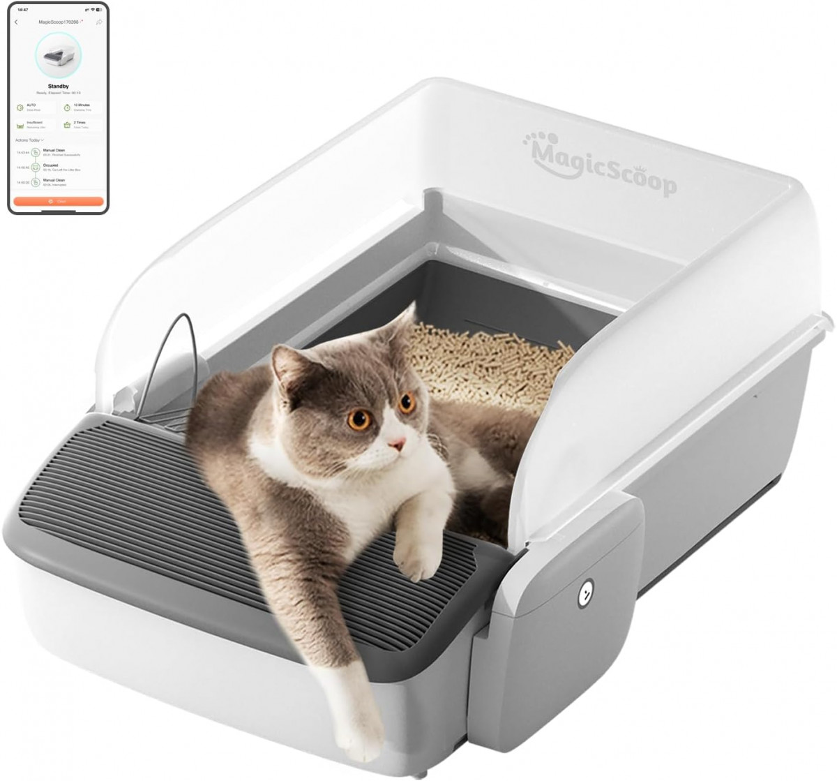 ハイテクな全自動猫トイレは日常に欠かせないアイテムだった ハイテクな全自動猫トイレは日常に欠かせないアイテムだった