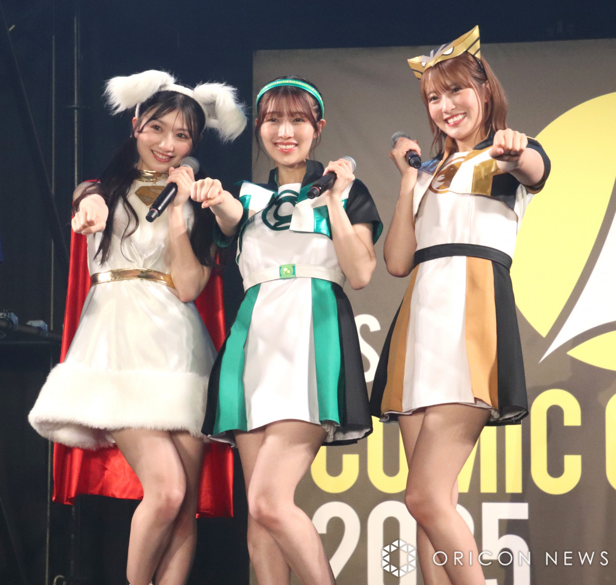 大阪コミコン】NMB48塩月希依音＆安部若菜＆小嶋花梨『スーパーマン