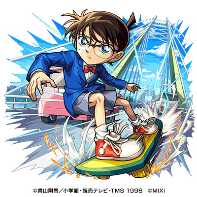 服部平治＆遠山和葉　モンストコラボコラボ記念グッズ 名探偵コナン」×「モンスト」コラボ第2弾を5月1日（木）午前0時