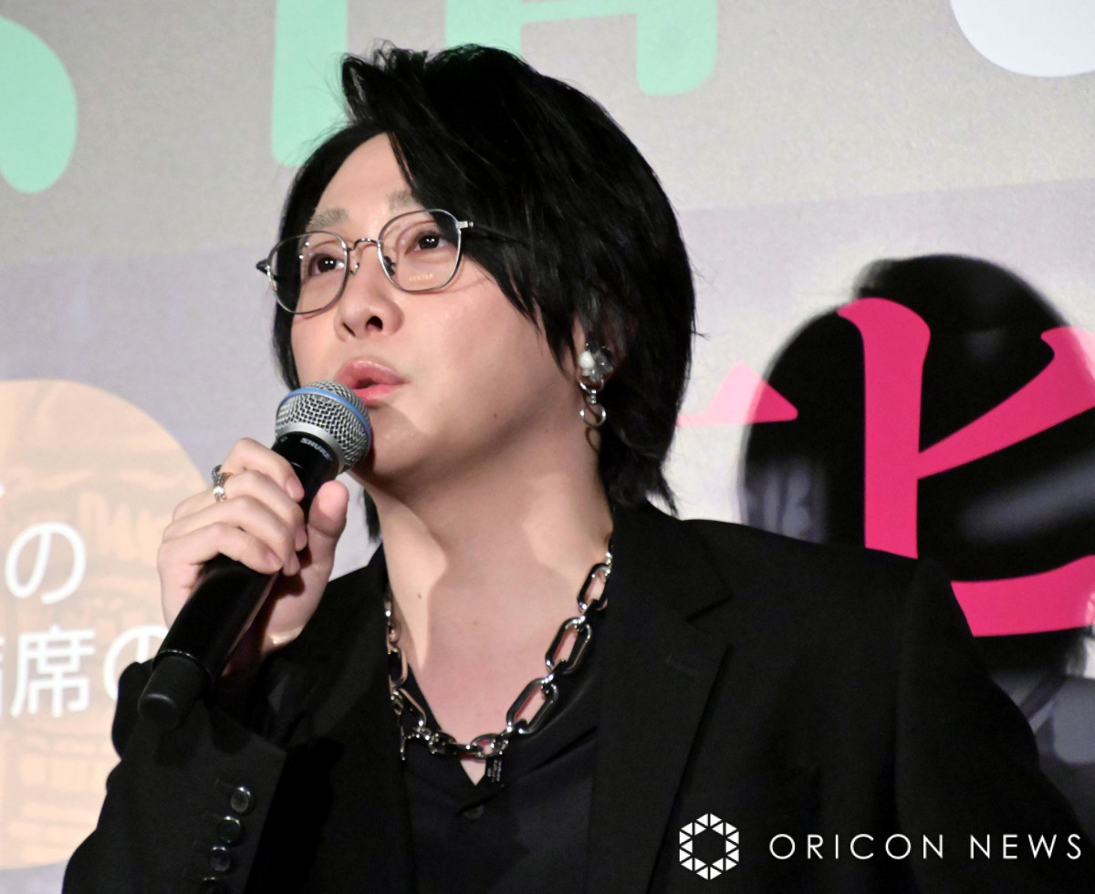 映画『#真相をお話しします』大ヒット御礼舞台あいさつに登壇したMrs.GREEN APPLE・大森元貴 （C）ORICON NewS inc. 