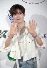 �wKCON JAPAN 2025�x���b�h�J�[�y�b�g�ɓo�ꂵ��ZEROBASEONE�\���E�n���r��(C)ORICON NewS inc. 