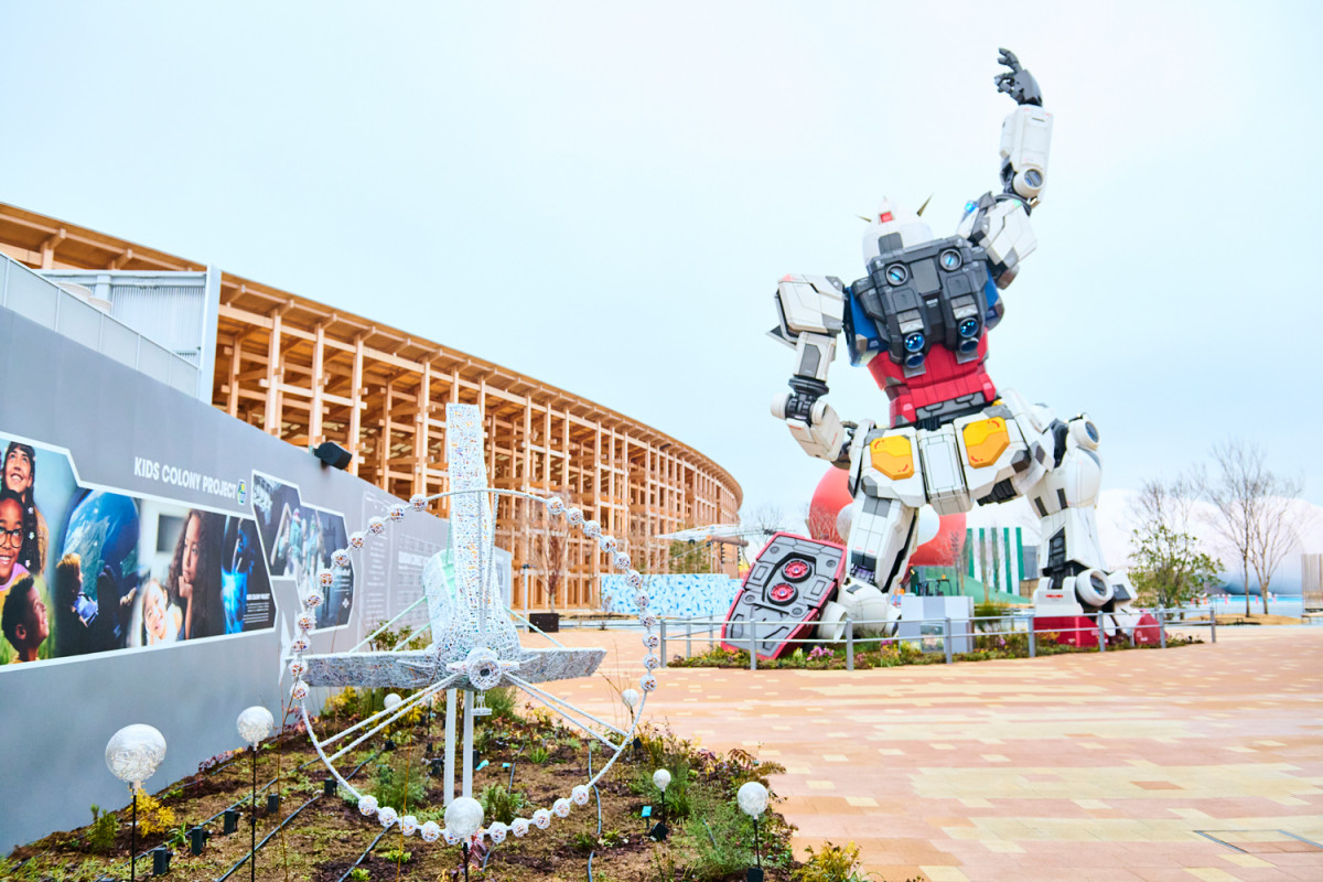 万博パビリオンでは「ガンダム」グッズ販売なし→巨大な限定