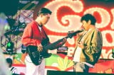 浜田雅功、ハマ・オカモトとフェス親子初共演「やりにくいわ～」　『ごぶごぶフェス』で完全復活 