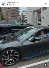 �����m�u�V�R�u�V�E�g�����������󂯂��A��������|�l���񂢂��̈��ԁwBMW i8�x (�ʐ^�̓C���X�^�O���� @shinichi0421u ���) 