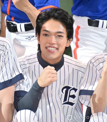 舞台『「Take Me Out」2025』初日前会見に登壇したtimelesz・原嘉孝 （C）ORICON NewS inc. 