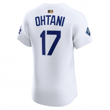 大谷翔平 WS CHAMPIONS記念パッチ付ユニフォーム MLB】LAD・大谷翔平選手 WSパッチ付きLimited Jerseyが待望の