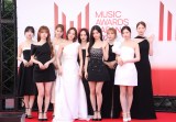 wMUSIC AWARDS JAPAN 2025xbhJ[ybgɓoꂵNiziU (C)ORICON NewS inc. 