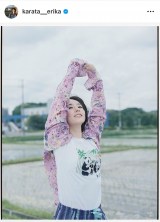 c肩 u؂ȐMĂFƎƂŎBev(ʐ^̓CX^O @karata__erika ) 